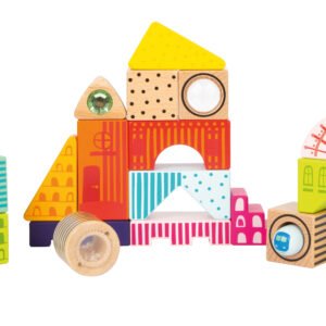 Wooden Building Blocks Fantasy World