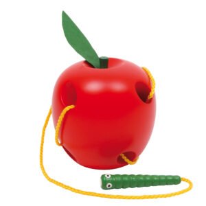 Apple and Worm Threading Game