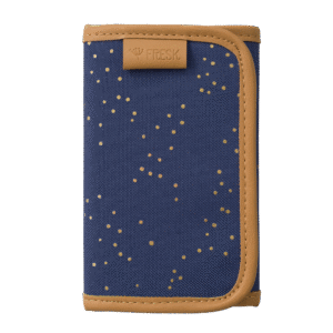 Kids’ Wallet - Indigo Dots