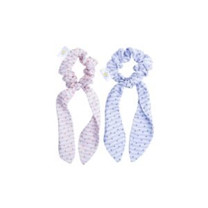 Scrunchies Set (2 pcs) Rose & Lila